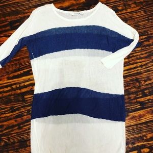 Striped thin dress